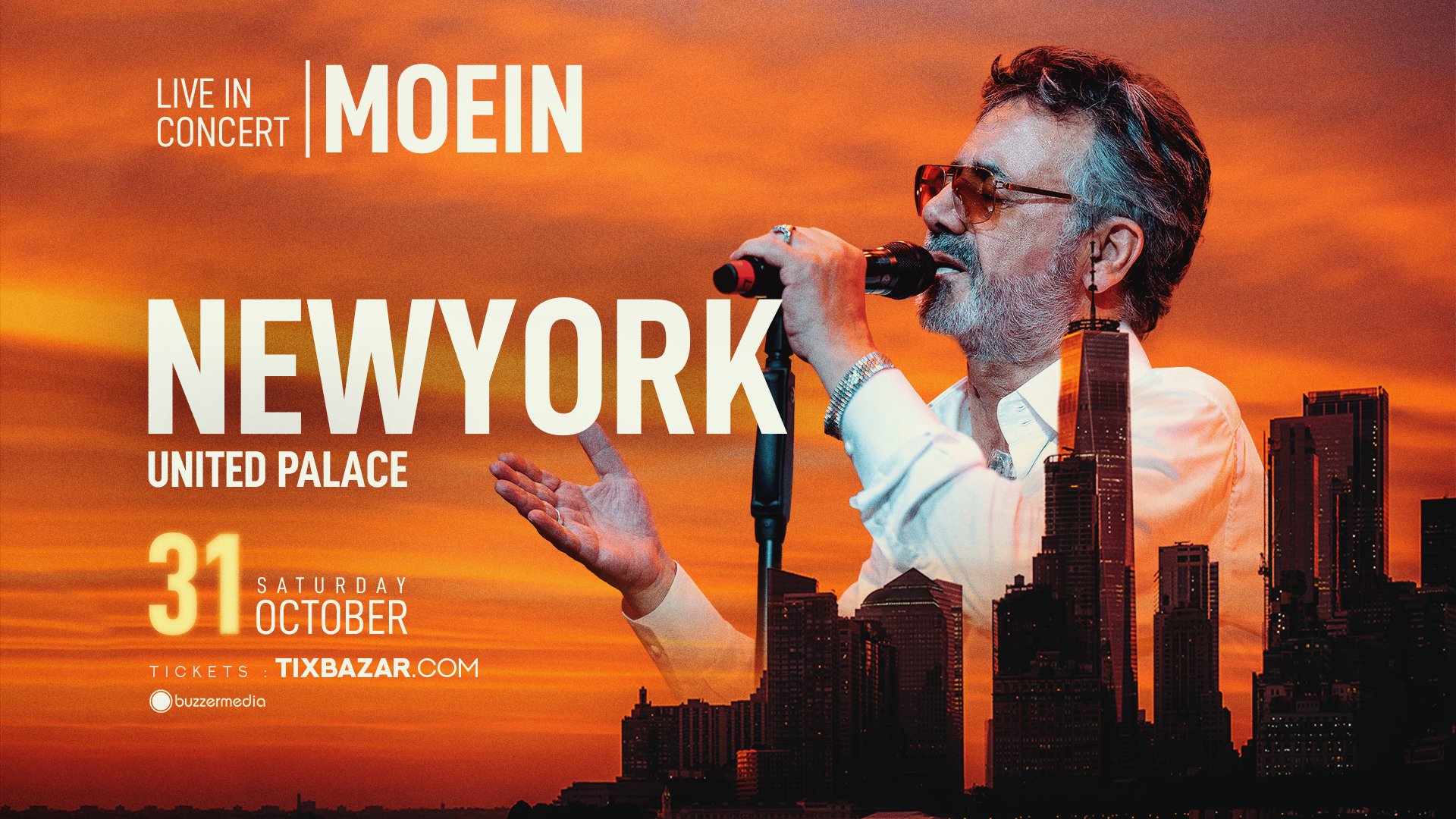 Moein New York 31 October 2026